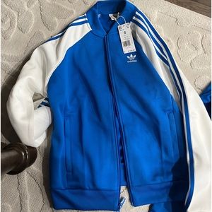 EXCLUSIVE! RARE DUAL COLOR! track tops adidas original bluebird women's